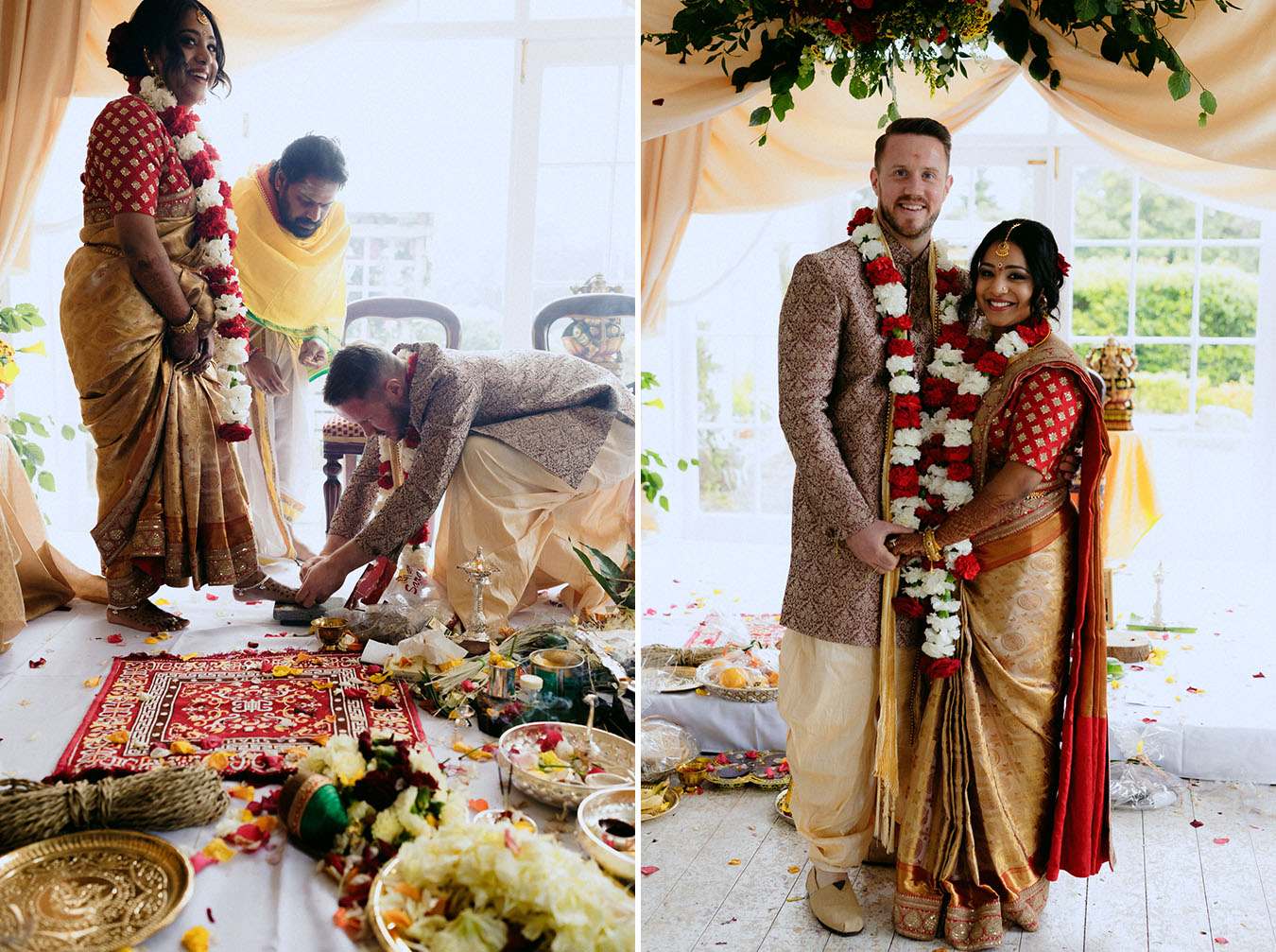 irish indian wedding