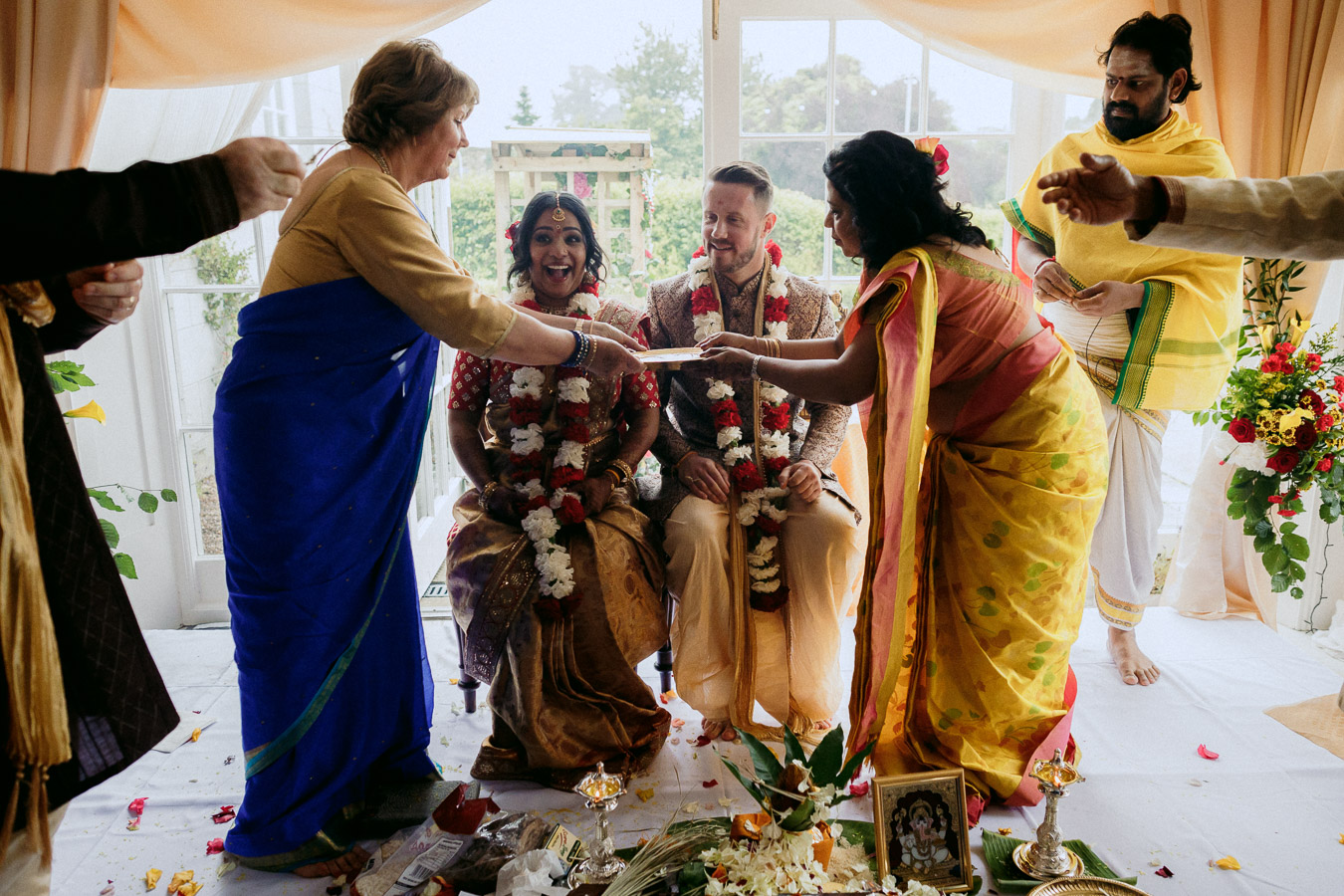 irish indian wedding
